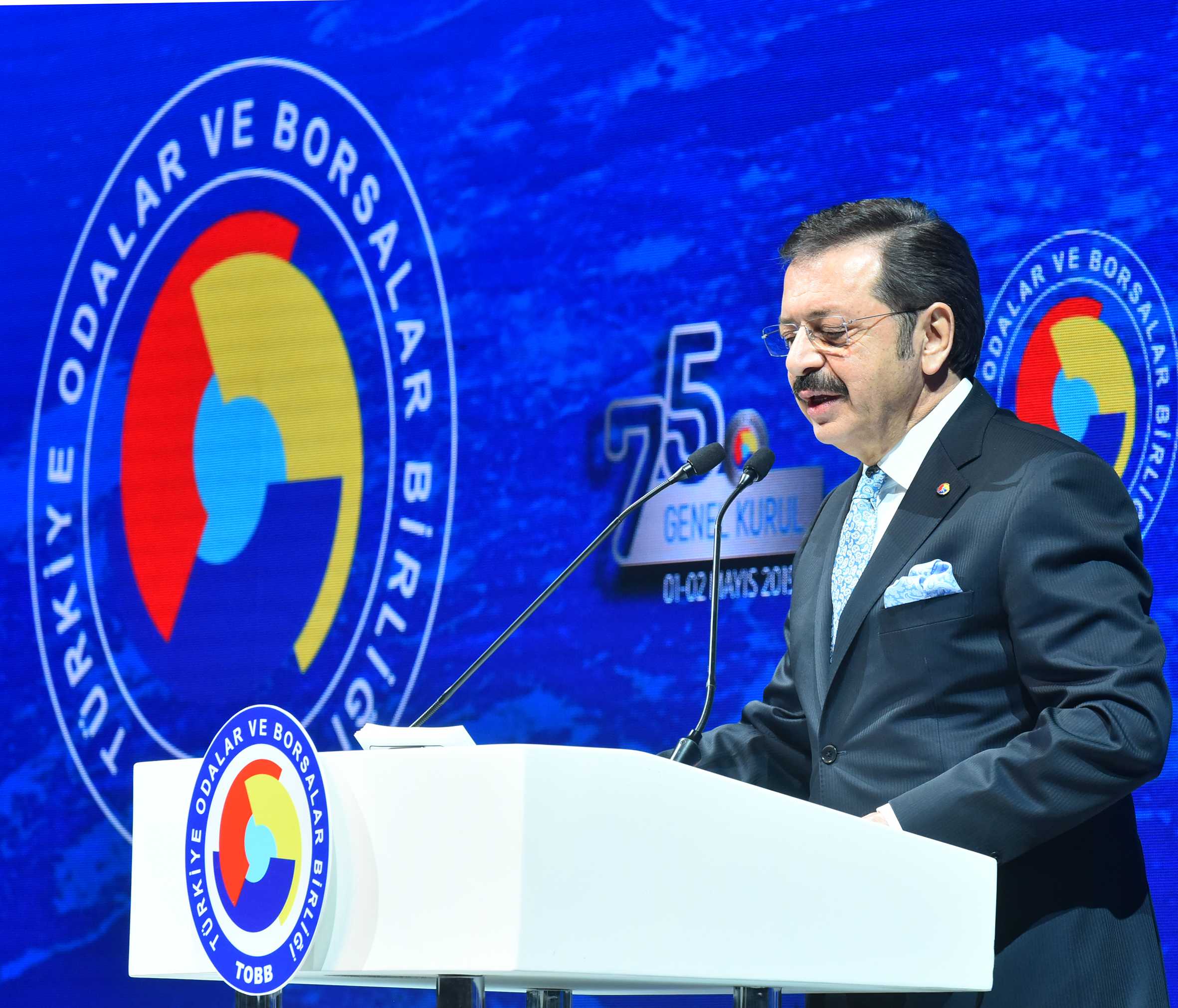 Türkiye Odalar ve Borsalar Birliği’nin (TOBB) 75’inci Genel Kurulu