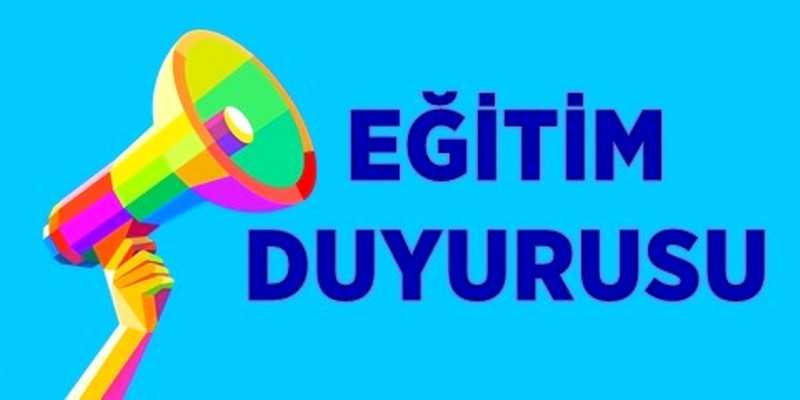 Eğitim Duyurusu