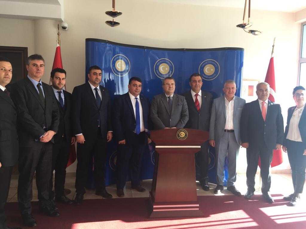 ARNAVUTLUK PROGRAMI KAPSAMINDA TİRAN BÜYÜKELÇİSİ SAYIN MURAT AHMET YÖRÜK‘E ZİYARET