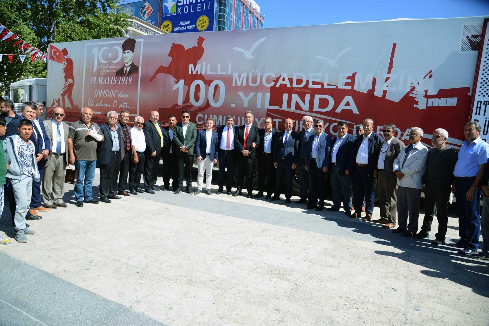 BAŞKANIMIZ CUMHURİYET TIRI’NIN AÇILIŞINA KATILDI