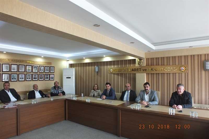 KIRŞEHİR TSO YÖNETİM KURULU ENFLASYONLA MÜCADELE PROGRAMI BASIN AÇIKLAMASI