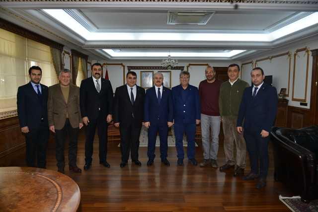 KIRŞEHİR TSO’DAN SN.VALİMİZ İBRAHİM AKIN’A ZİYARET