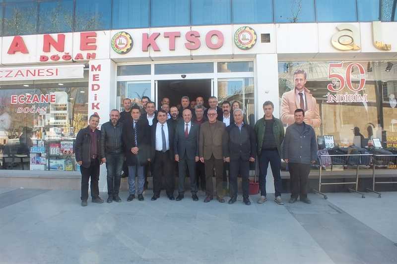 CHP KIRŞEHİR BELEDİYE BAŞKAN ADAYI SELAHATTİN EKİCİOĞLUN’DAN ODAMIZA ZİYARET