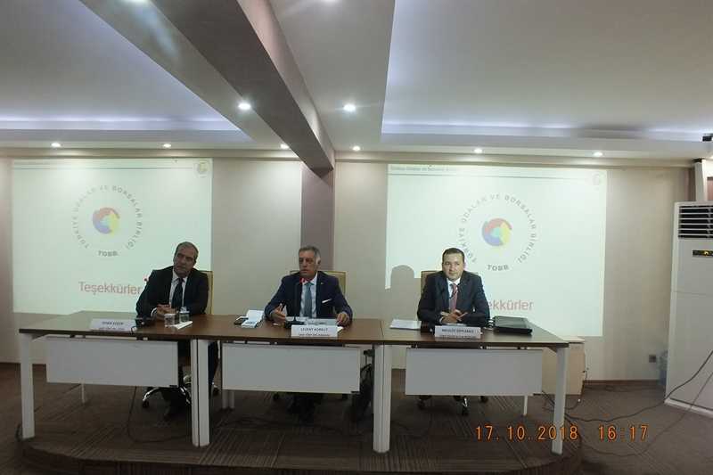 ODAMIZDA SİGORTA SEKTÖREL TOPLANTISI DÜZENLENDİ