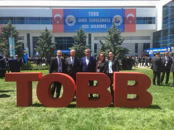 TOBB’UN 74. GENEL KURULU’NA KATILDIK