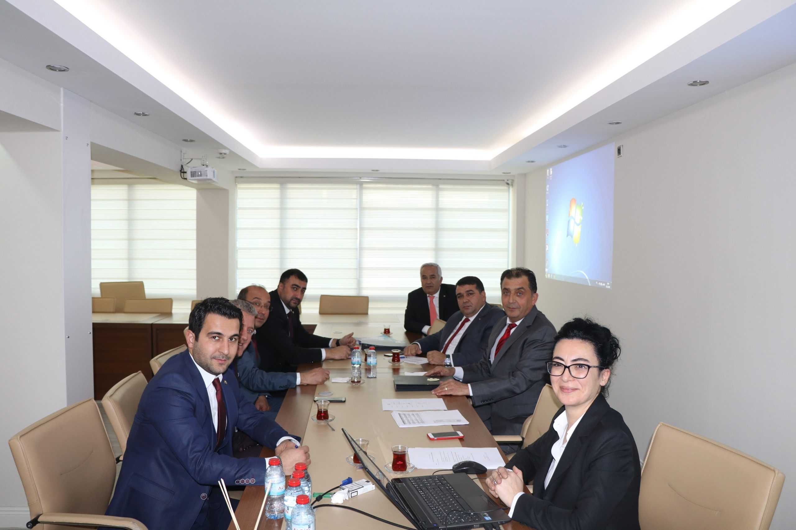 KIRŞEHİR TSO HAFTALIK OLAĞAN YÖNETİM KURULU TOPLANTIMIZ YAPILDI