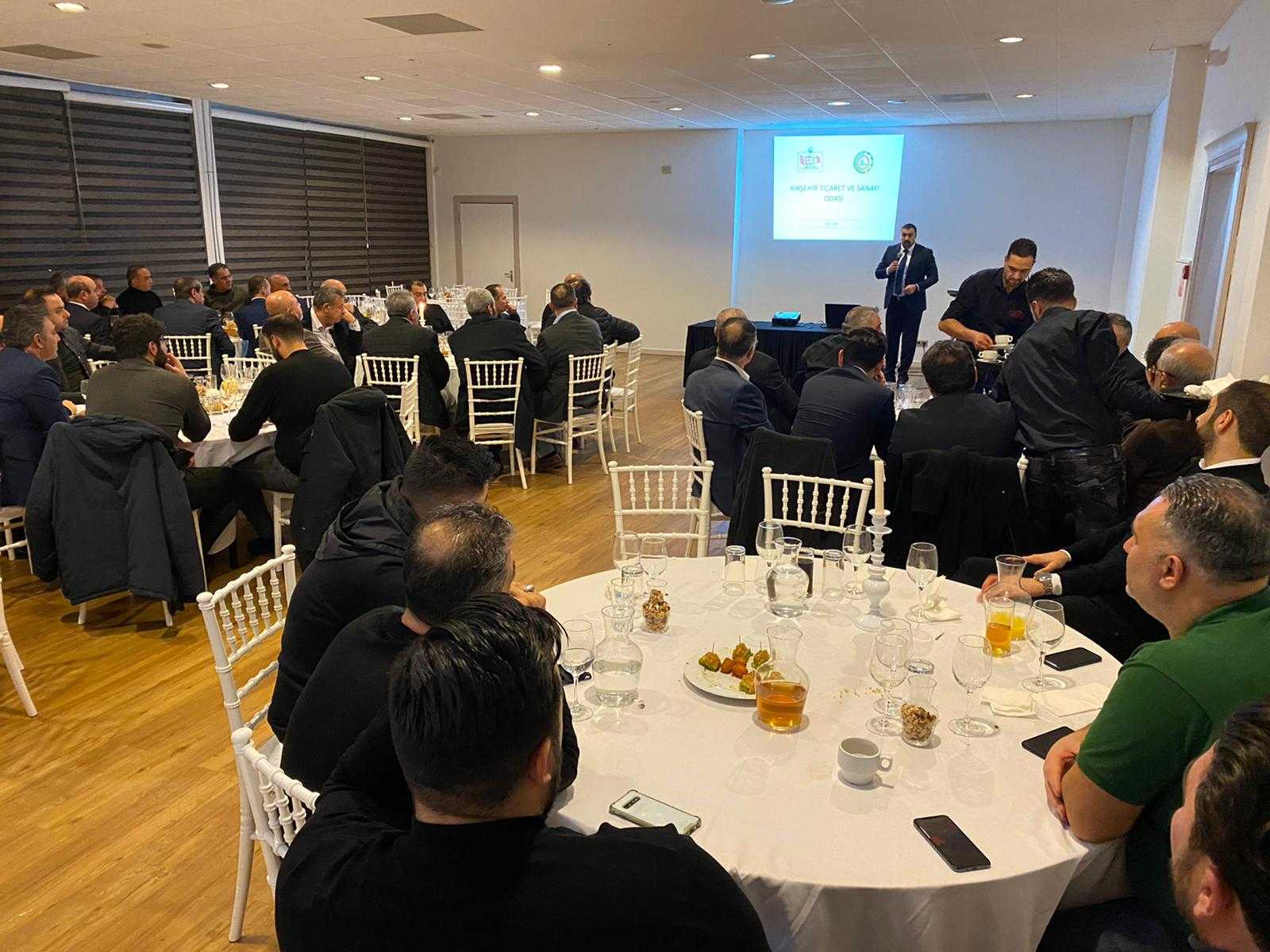 ODAMIZDAN HOLLANDA’DA YAŞAYAN KIRŞEHİRLİ İŞ ADAMLARINA ZİYARET