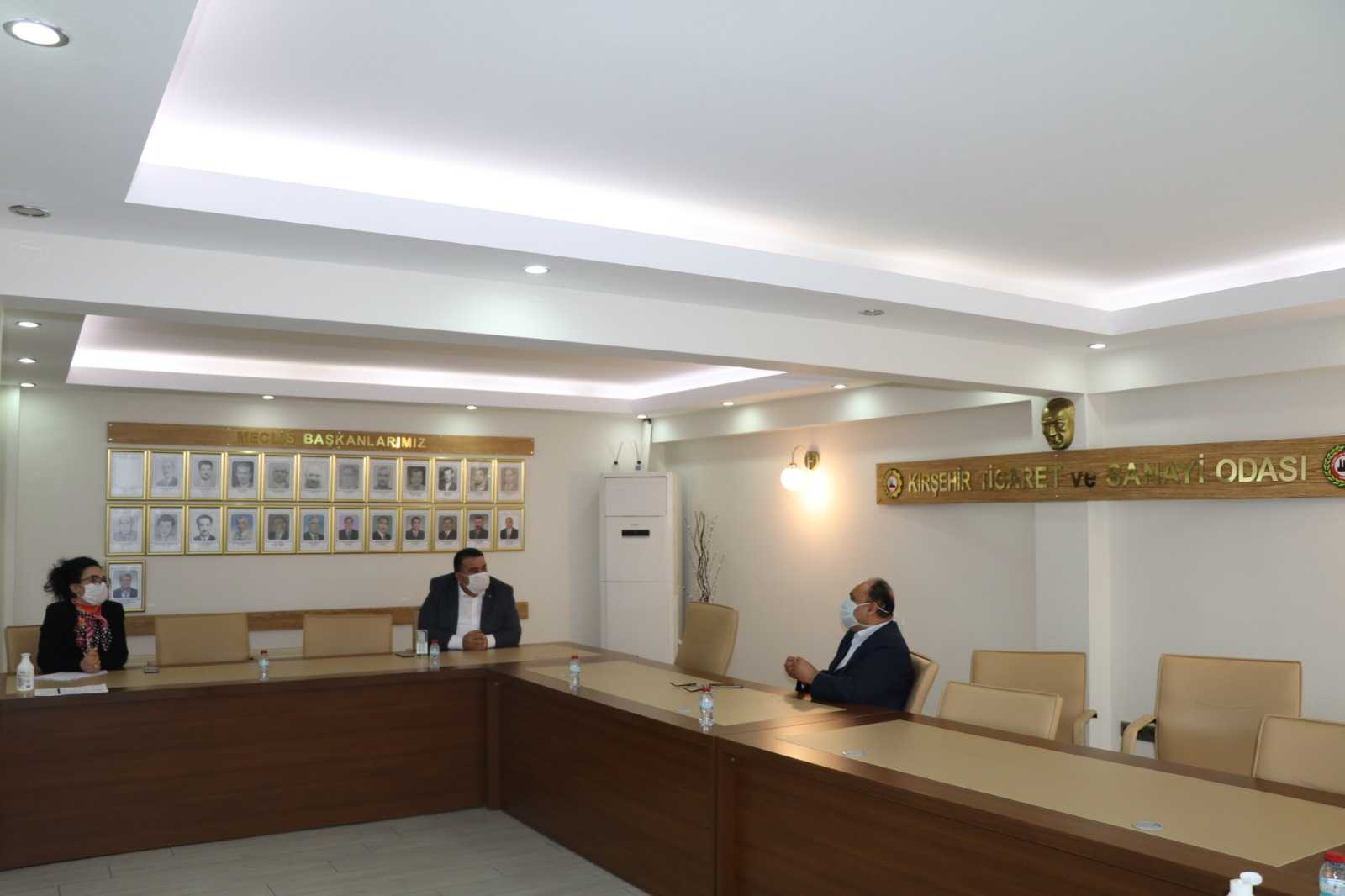 TARIMA DAYALI İHTİSAS ORGANİZE SANAYİ KURULMASINA YÖNELİK ÇALIŞMALAR TOPLANTISI GERÇEKLEŞTİRİLDİ