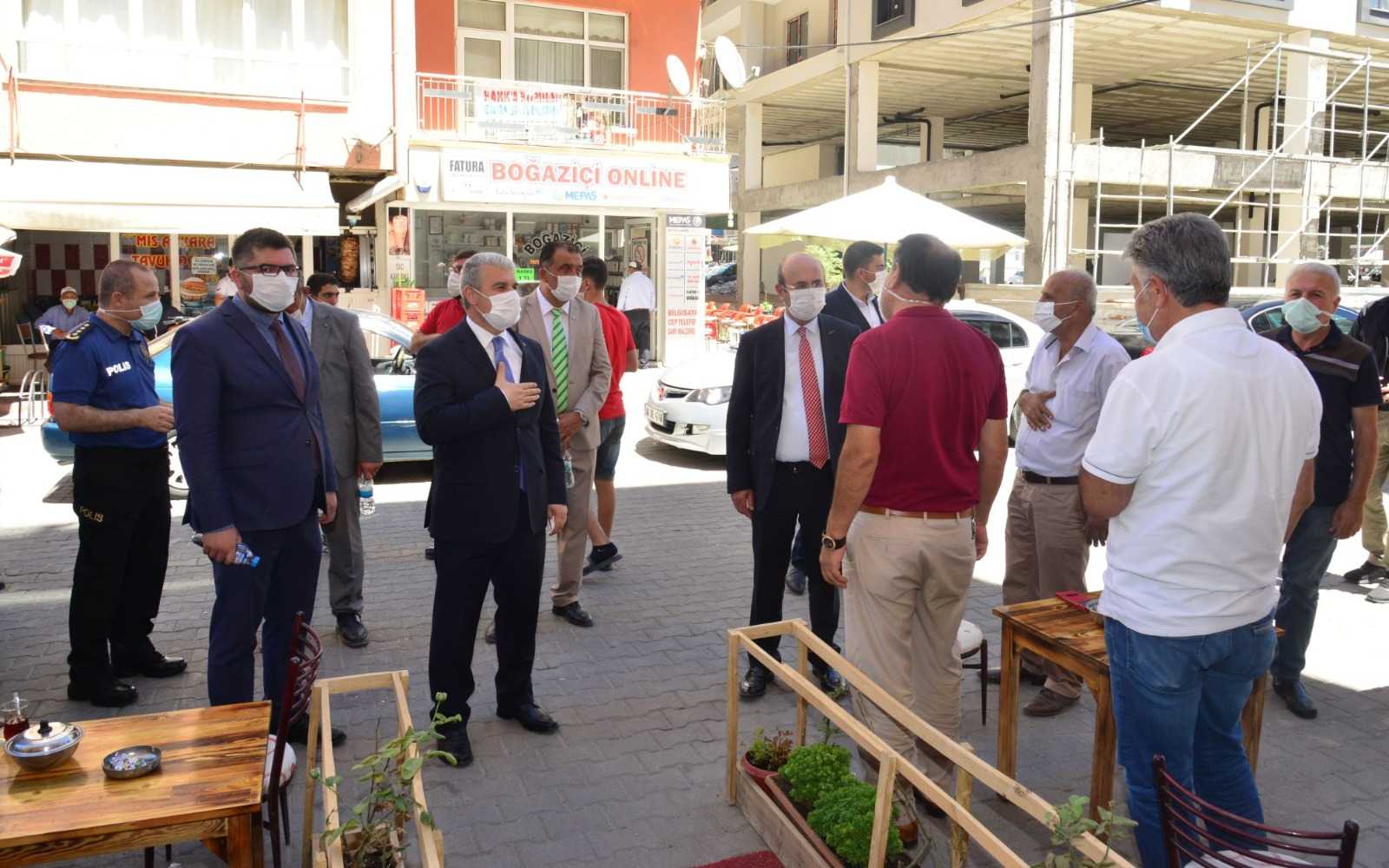 KORONAVİRÜS DENETİMİ YAPILDI