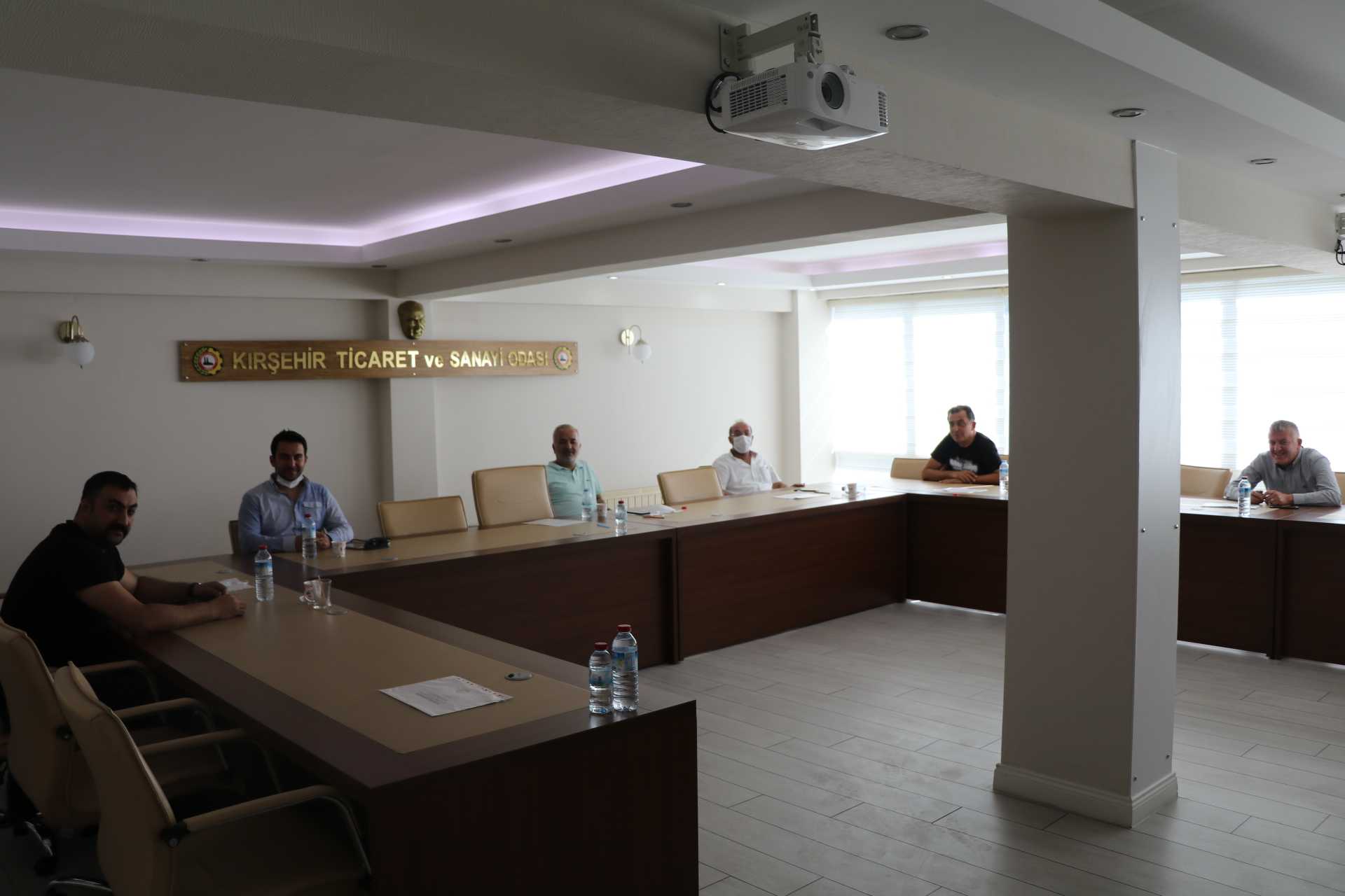 KIRŞEHİR TSO HAFTALIK OLAĞAN YÖNETİM KURULU TOPLANTIMIZ YAPILDI