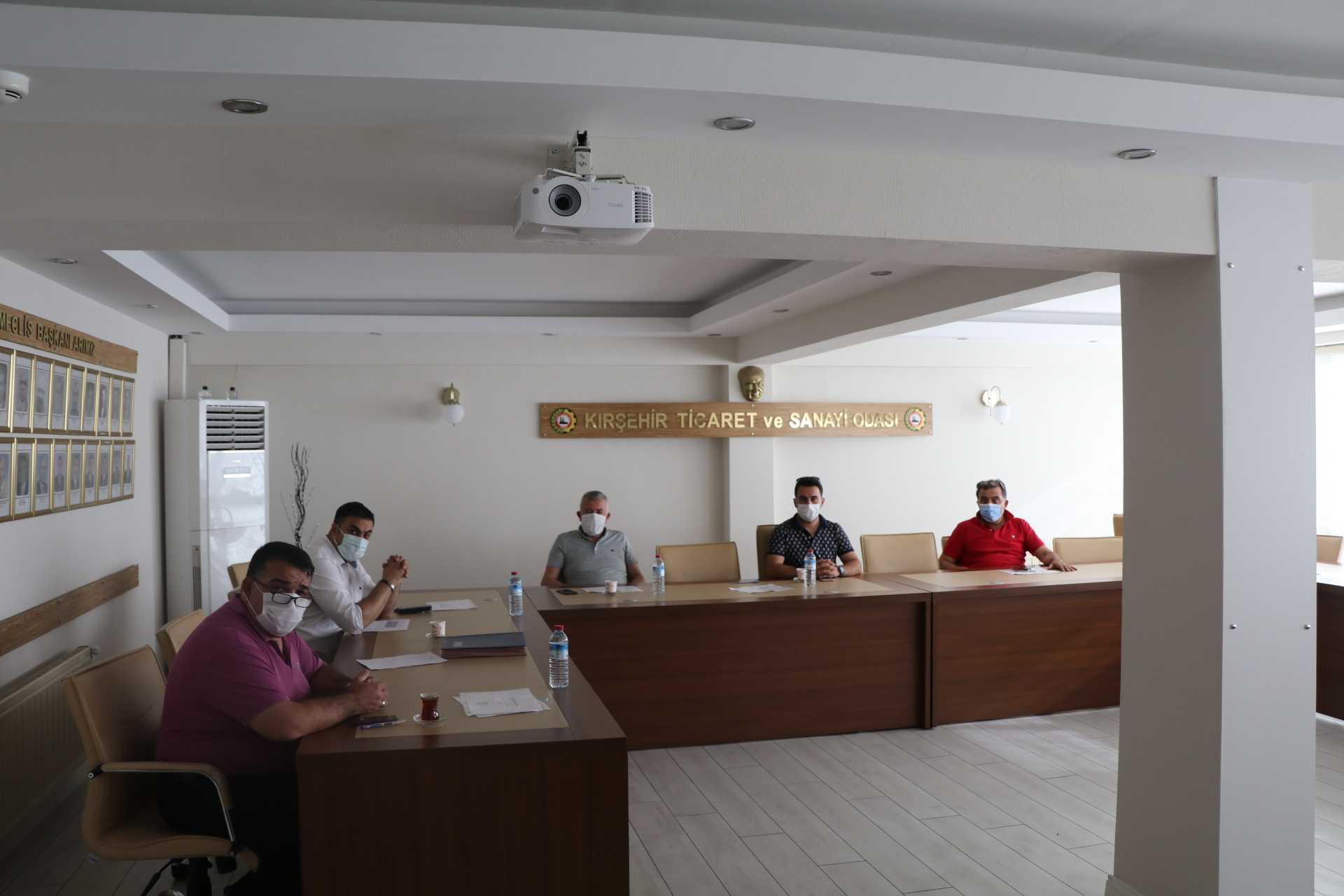 KIRŞEHİR TSO HAFTALIK OLAĞAN YÖNETİM KURULU TOPLANTIMIZ YAPILDI