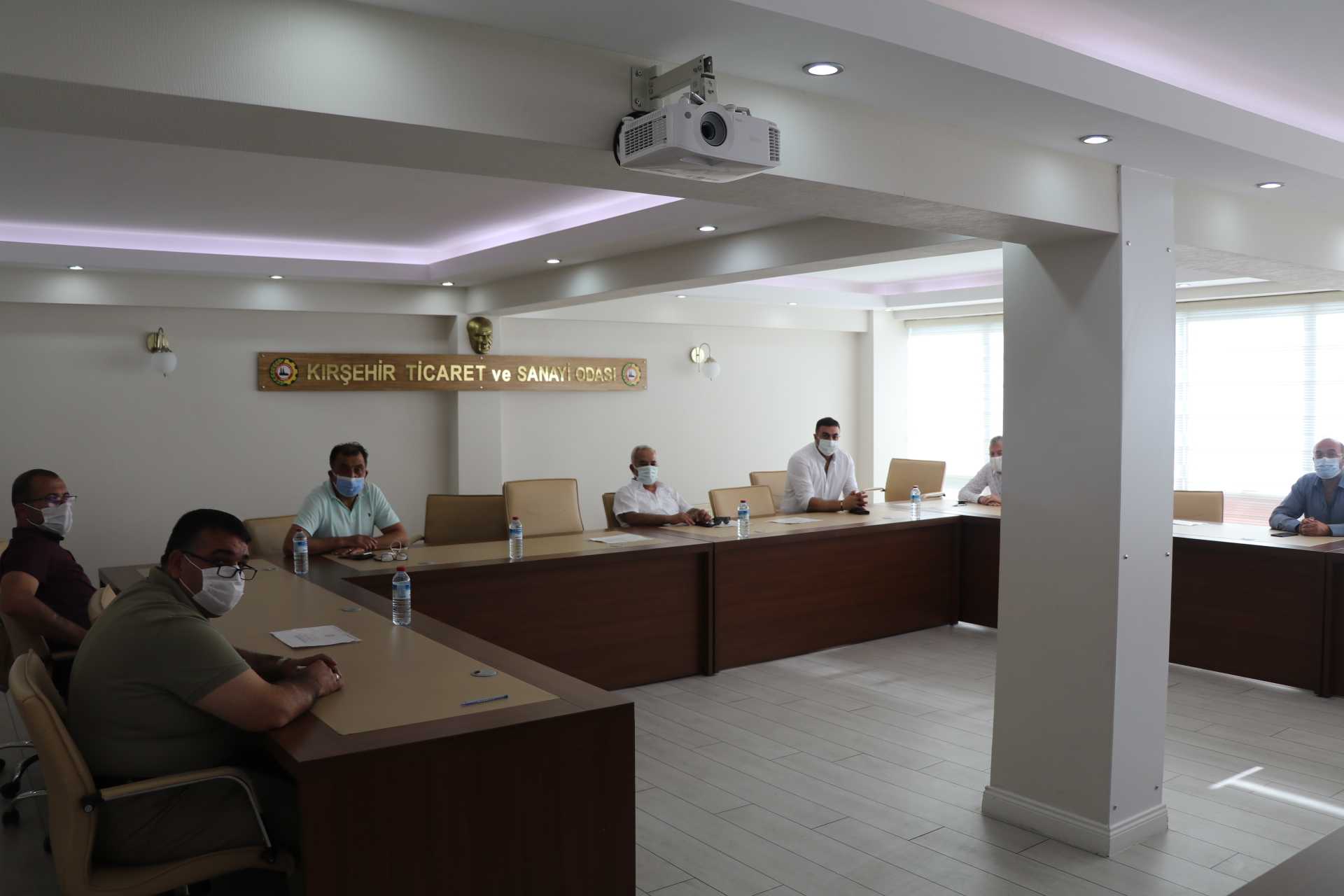 KIRŞEHİR TSO HAFTALIK OLAĞAN YÖNETİM KURULU TOPLANTIMIZ YAPILDI