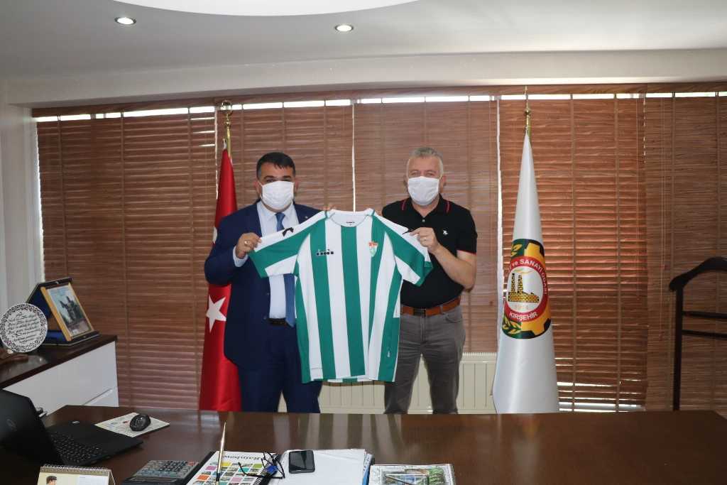 KIRŞEHİR BELEDİYESPOR’DAN ODAMIZA ZİYARET