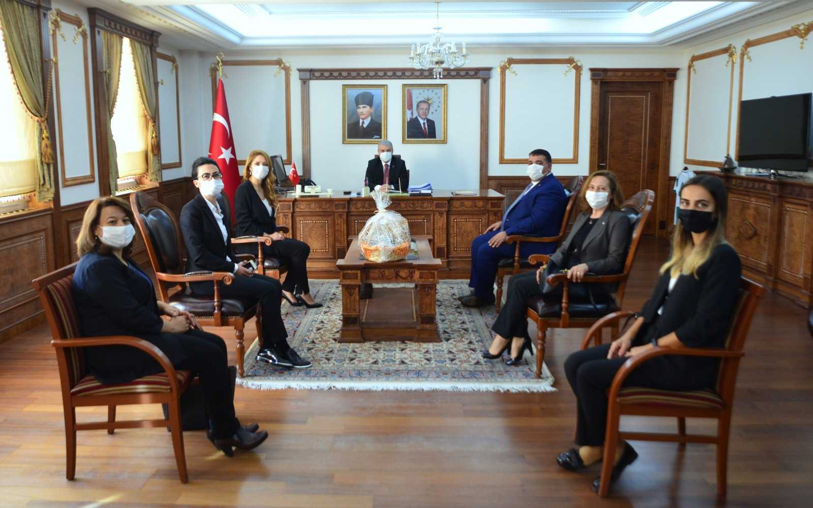 SN.VALİMİZ İBRAHİM AKIN’A ZİYARET