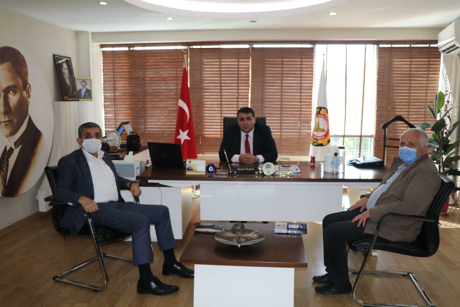 İYİ PARTİ’DEN BAŞKANIMIZ MUSTAFA YILMAZ’A ZİYARET