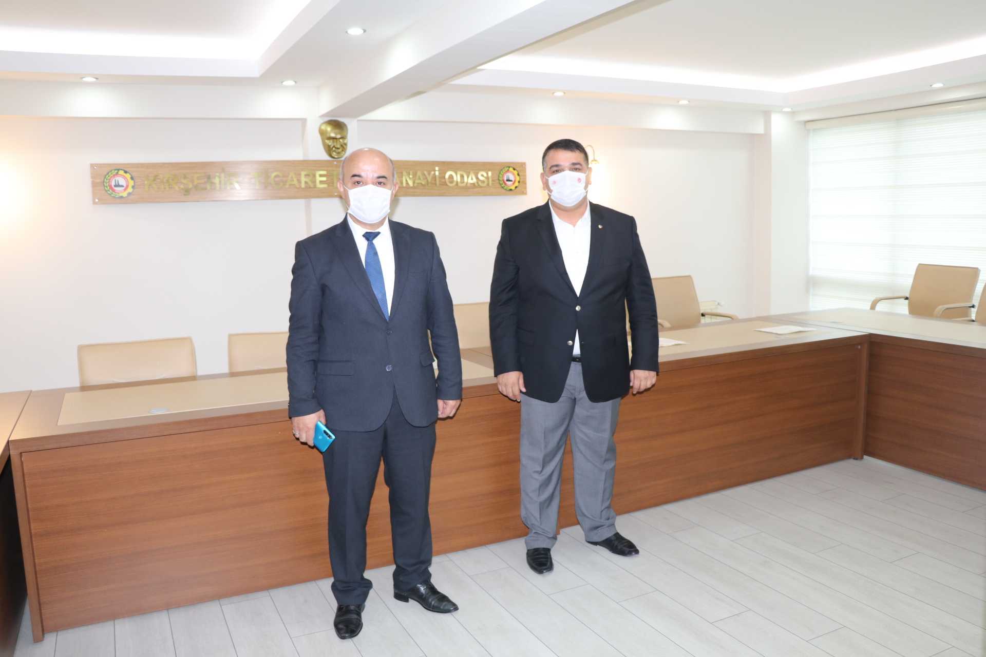 SGK İL MÜDÜRÜ HACI MEHMET AKDENİZ’DEN ODAMIZA ZİYARET