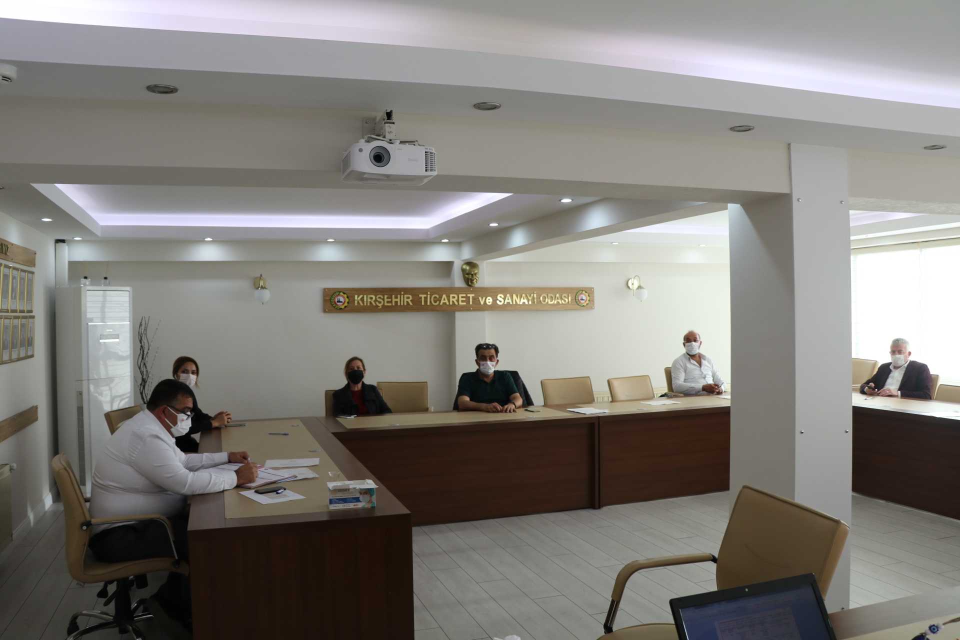 KIRŞEHİR TSO HAFTALIK OLAĞAN YÖNETİM KURULU TOPLANTIMIZ YAPILDI