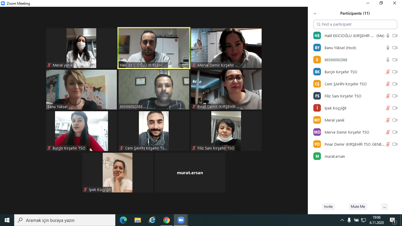 ÜYE VE PERSONEL EĞİTİMLERİMİZ DEVAM EDİYOR