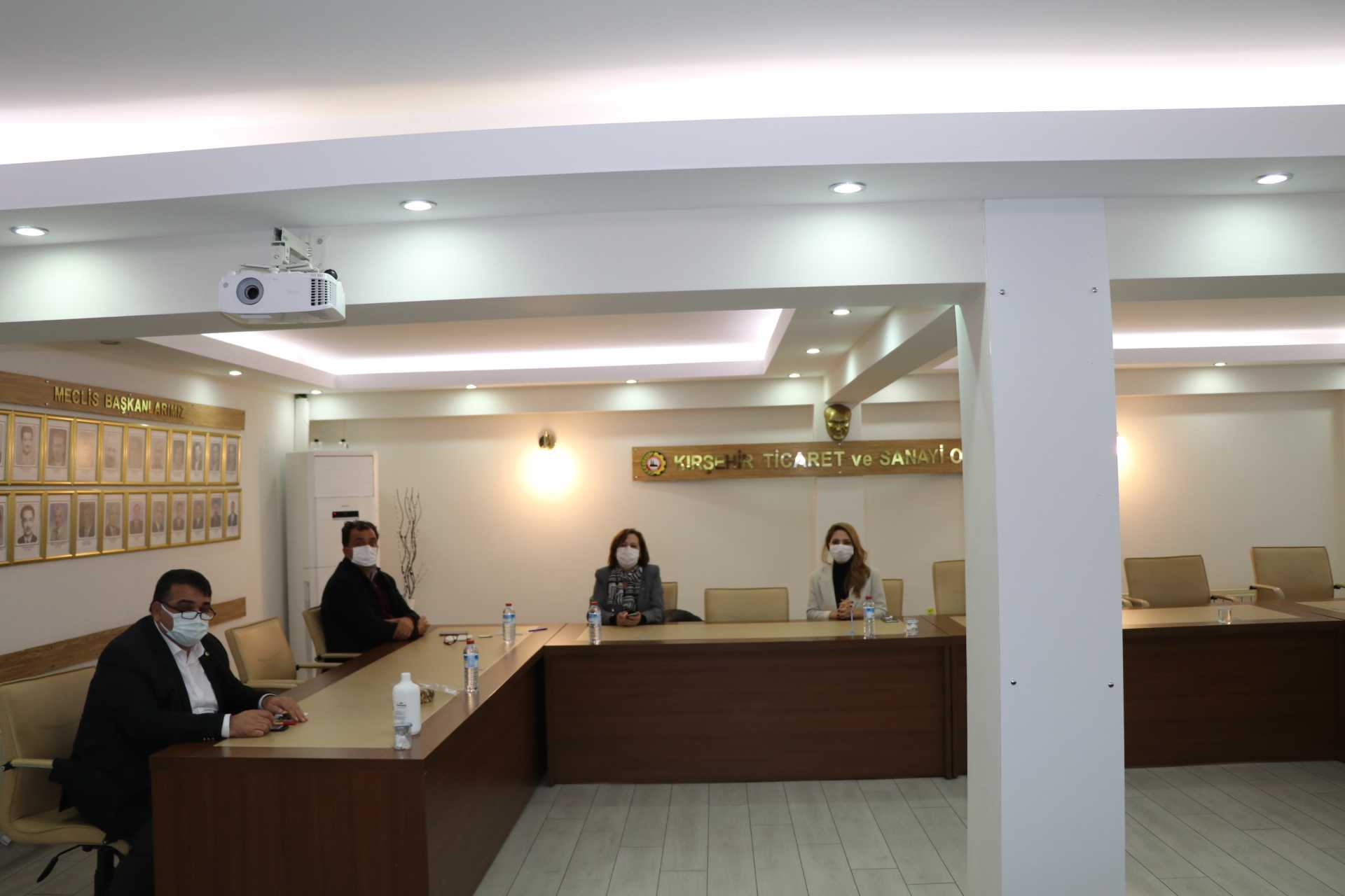 KIRŞEHİR TSO HAFTALIK OLAĞAN YÖNETİM KURULU TOPLANTIMIZ YAPILDI