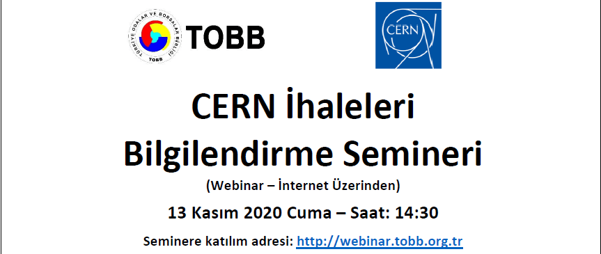 CERN İHALELERİ WEBINARI