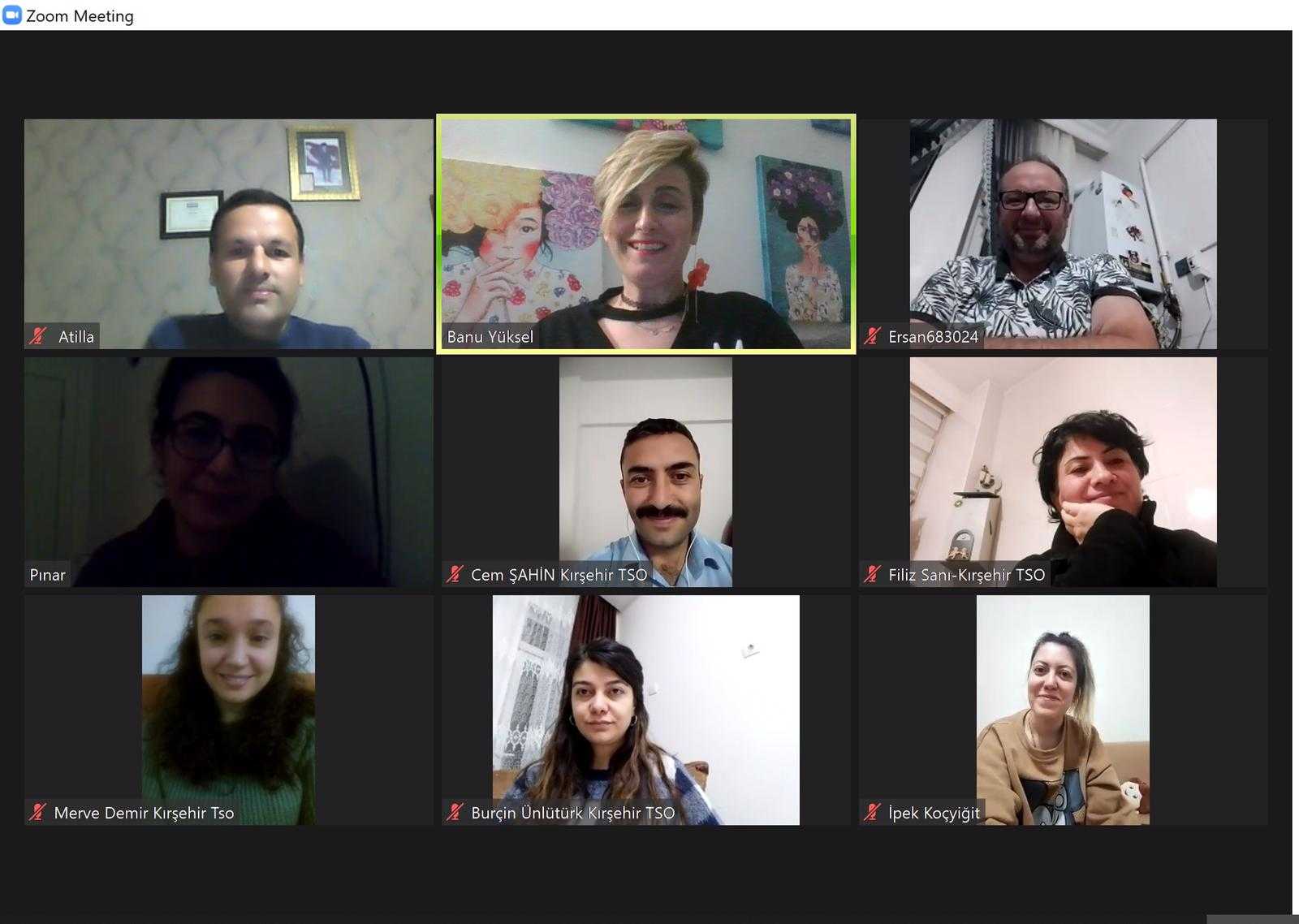 ÜYE VE PERSONEL EĞİTİMLERİMİZ DEVAM EDİYOR