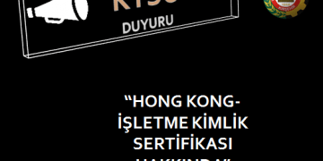 HONG KONG İŞLETME KİMLİK SERTİFİKASI HAKKINDA