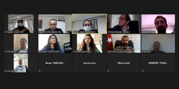 ODALAR VE BORSADAN ZOOM ÜZERİNDEN MÜŞTEREK TOPLANTI