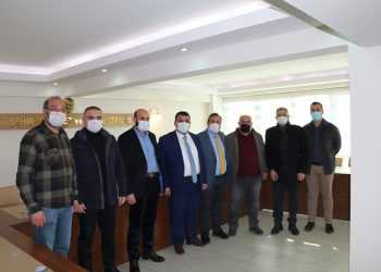 ADALET VE KALKINMA PARTİSİ MERKEZ İLÇE BAŞKANLIĞINDAN ODAMIZA İADE-İ ZİYARET