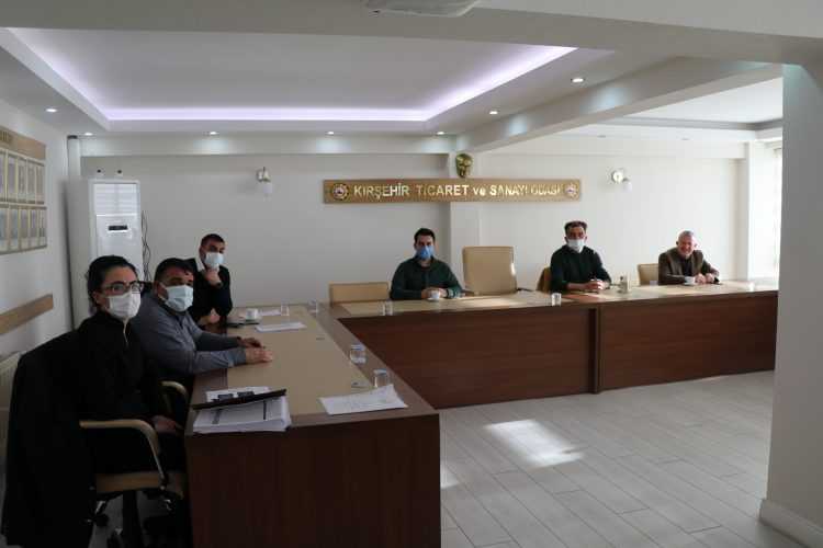 KIRŞEHİR TSO HAFTALIK OLAĞAN YÖNETİM KURULU TOPLANTIMIZ YAPILDI
