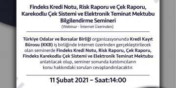 Kredi Notu Bilgilendirme Webinarı