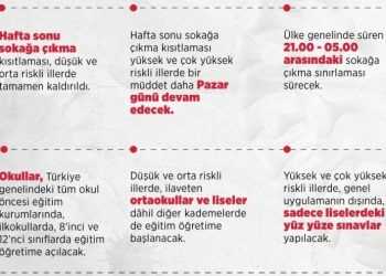 Yeni Kontrollü Normalleşme Sürecine Dair Alınan Kararlar