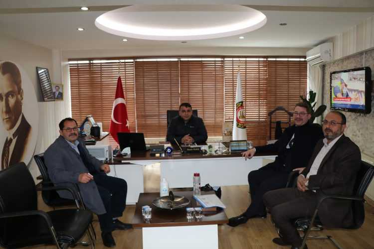 AHİ KÜLTÜRÜNÜ ARAŞTIRMA VE EĞİTİM VAKFINDAN BAŞKANIMIZA ZİYARET