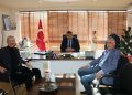 MEHMET EMİN TURPÇU VE MURAT SÜRMELİ’DEN BAŞKANIMIZA ZİYARET