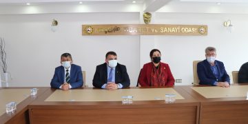 ADALET VE KALKINMA PARTİSİ İL BAŞKANLIĞINDAN ODAMIZA İADE-İ ZİYARET