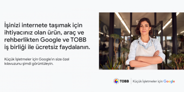 “KÜÇÜK İŞLETMELER İÇİN GOOGLE”