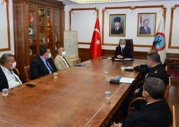 YÖNETİM KURULU BAŞKANIMIZ MUSTAFA YILMAZ İL PANDEMİ KURULU TOPLANTISINA KATILDI