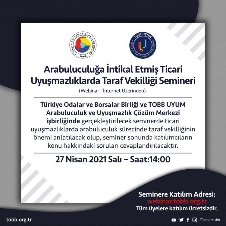 Taraf Vekilliği Webinarı