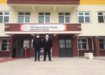BAŞKANIMIZ MUSTAFA YILMAZ’DAN TOKİ MESLEKİ VE TEKNİK ANADOLU LİSESİ’NE ZİYARET
