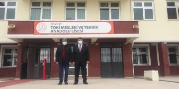 BAŞKANIMIZ MUSTAFA YILMAZ’DAN TOKİ MESLEKİ VE TEKNİK ANADOLU LİSESİ’NE ZİYARET