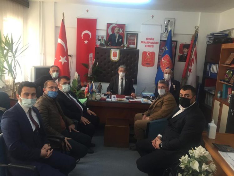 KIRŞEHİR TSO’DAN KIRŞEHİR MUHARİP GAZİLER DERNEĞİNE ZİYARET