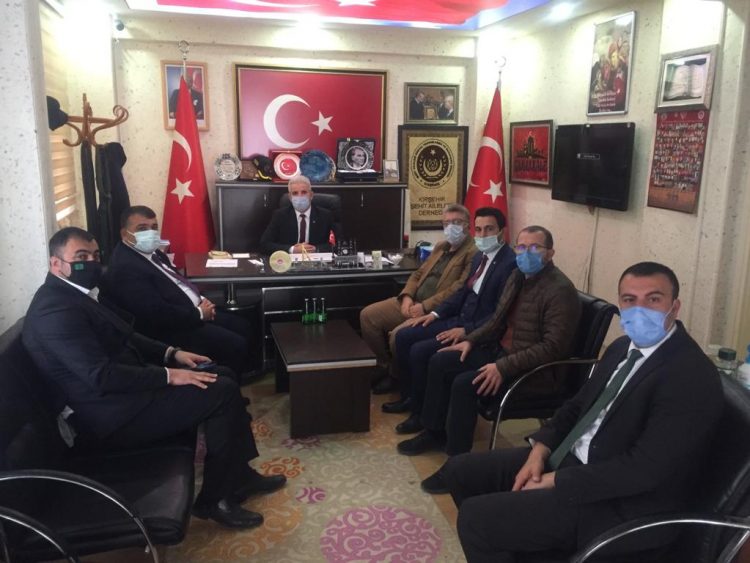 KIRŞEHİR TSO’DAN KIRŞEHİR ŞEHİT AİLELERİ SOSYAL YARDIMLAŞMA VE DAYANIŞMA DERNEĞİNE ZİYARET