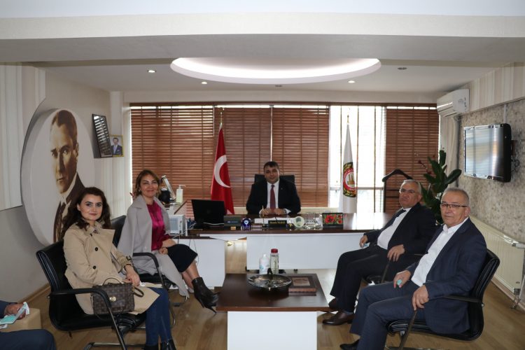 KIRŞEHİRLİLER VAKFI’NDAN BAŞKANIMIZ MUSTAFA YILMAZ’A ZİYARET