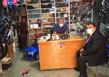 BAŞKAN YILMAZ ÜYE ZİYARETLERİNE HIZ KESMEDEN DEVAM EDİYOR