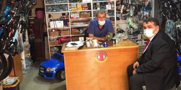 BAŞKAN YILMAZ ÜYE ZİYARETLERİNE HIZ KESMEDEN DEVAM EDİYOR