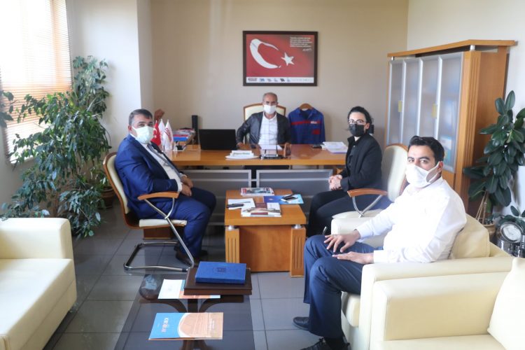 BAŞKAN YILMAZ OSB’DEKİ AŞILAMA ÇALIŞMALARINA KATILDI