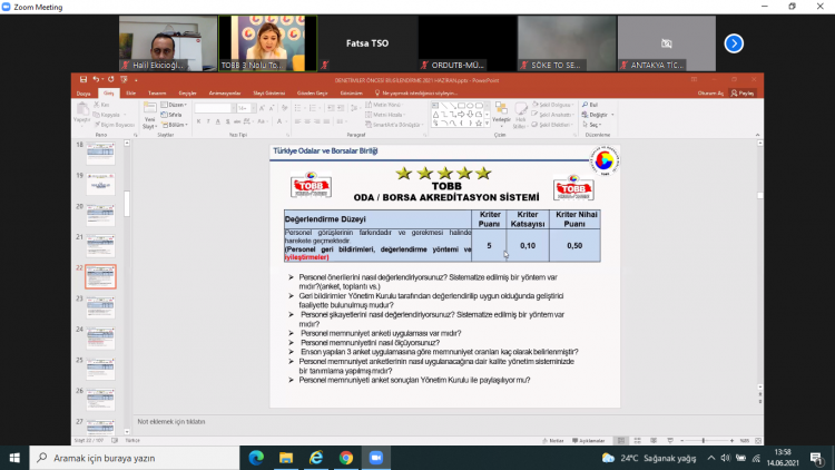 AKREDİTASYON EĞİTİMİ GERÇEKLEŞTİRİLDİ