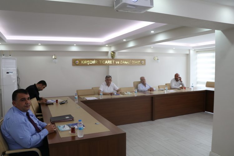 KIRŞEHİR TSO HAFTALIK OLAĞAN YÖNETİM KURULU TOPLANTIMIZ YAPILDI