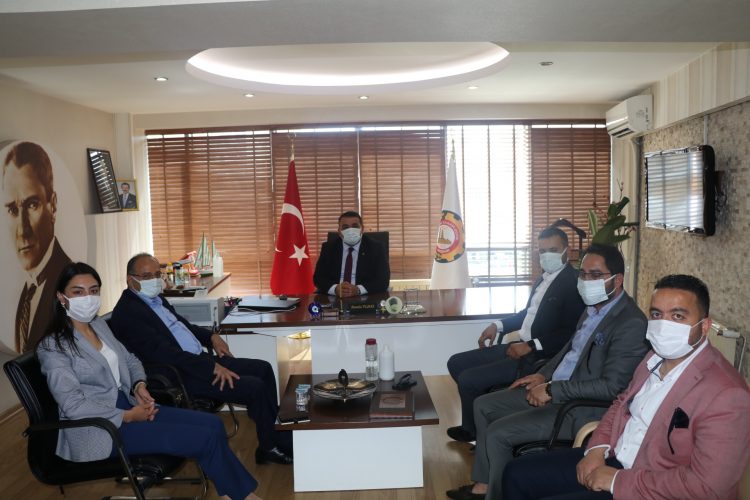 DEVA PARTİSİ’NDEN BAŞKANIMIZ MUSTAFA YILMAZ’A ZİYARET