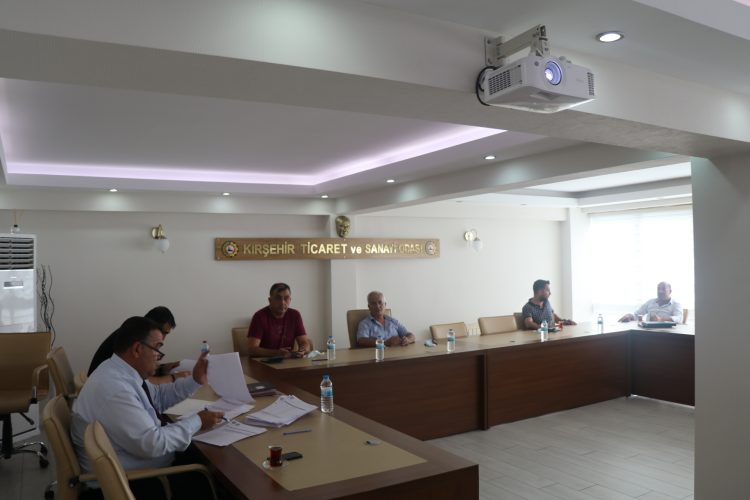 HAFTALIK OLAĞAN YÖNETİM KURULU TOPLANTIMIZ YAPILDI