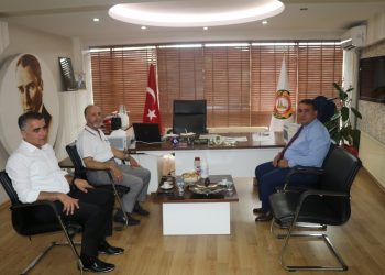 KIRŞEHİR ESKİ MİLLETVEKİLİ CAFER GÜNEŞ’DEN BAŞKANIMIZ MUSTAFA YILMAZ’A ZİYARET